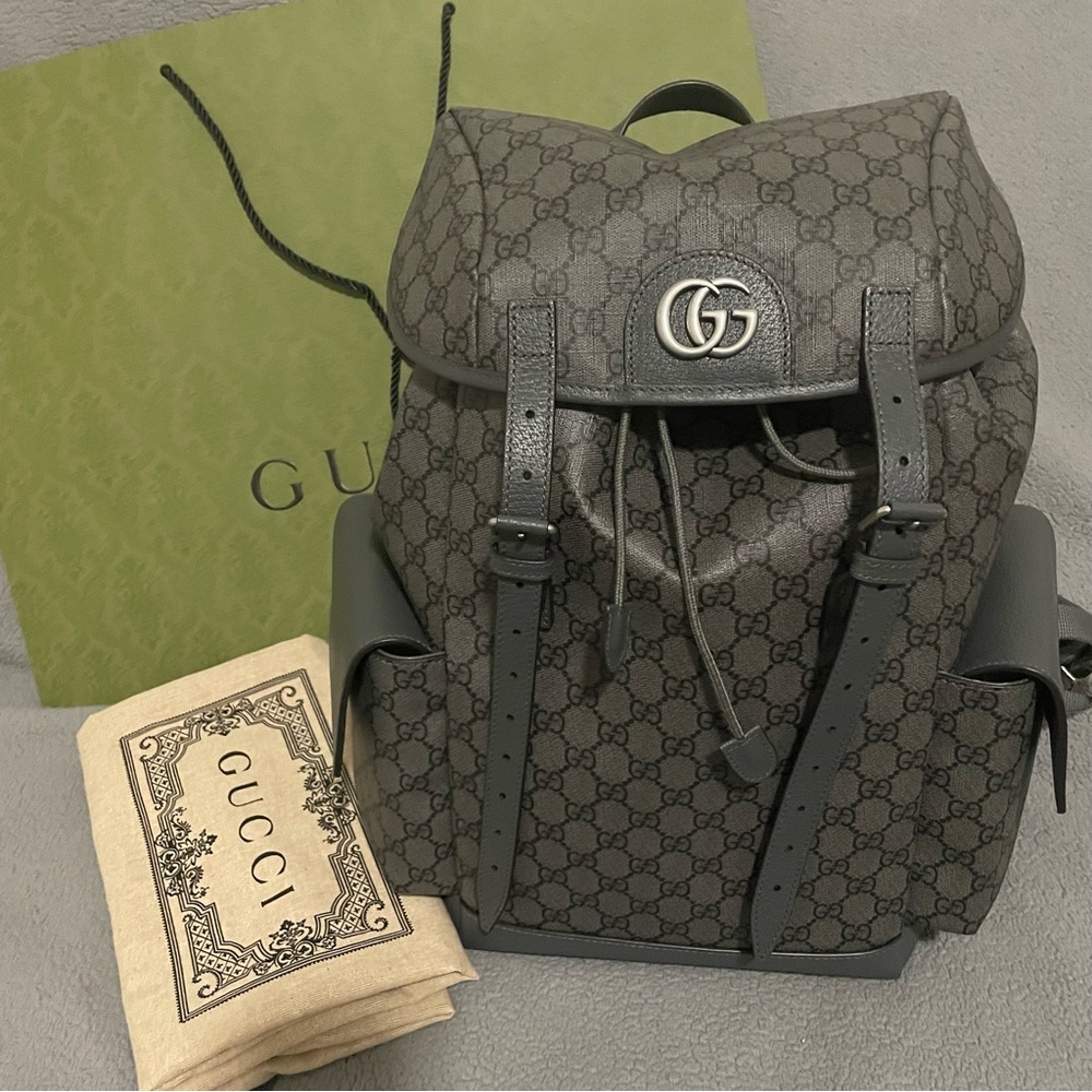 NEW GUCCI Ophidia GG MEDIUM Backpack